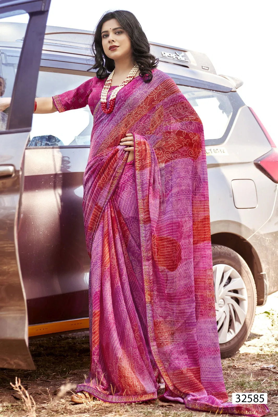 Simona Vol 4 By Vallabhi Chiffon Printed Saree Wholesale Shop In Surat